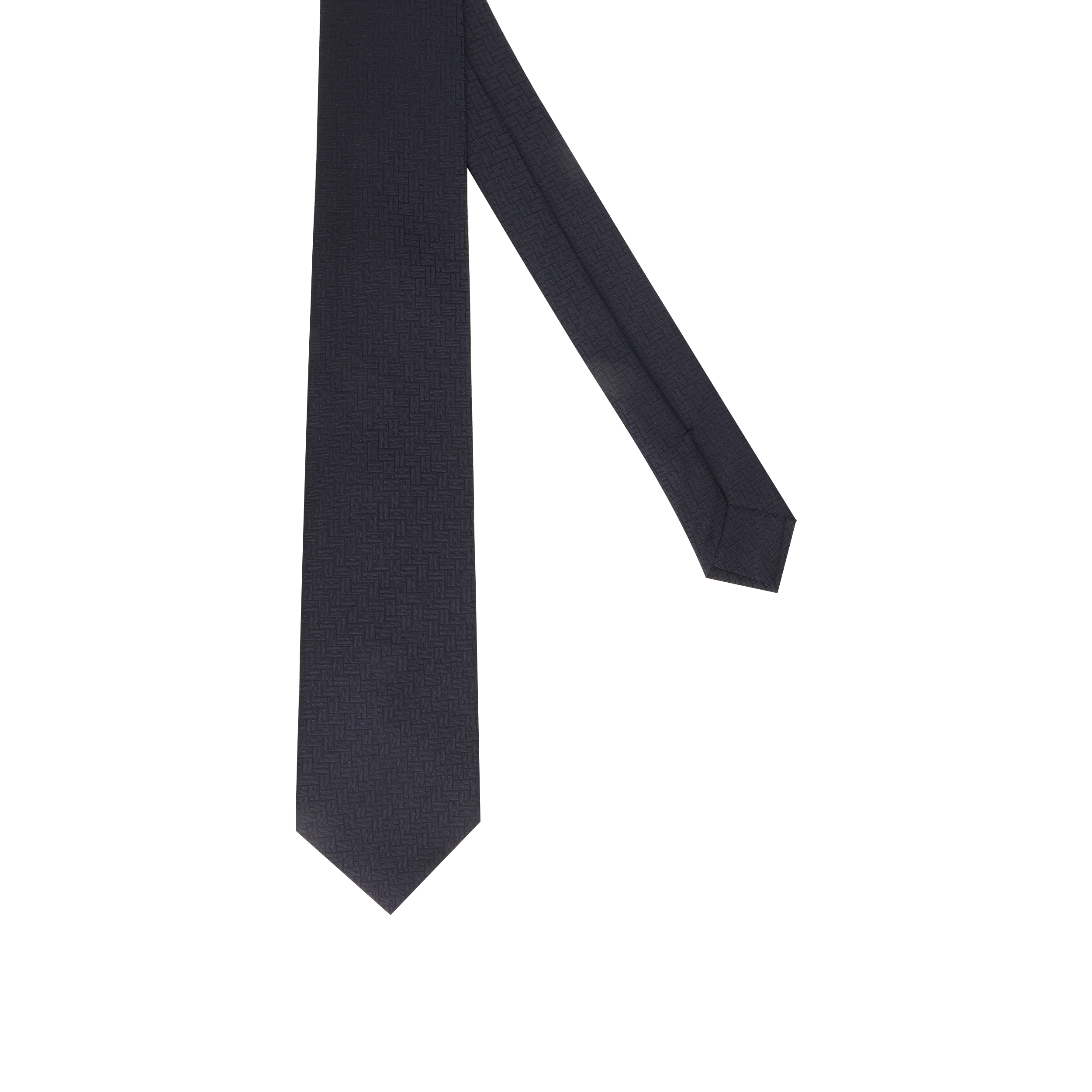 HERMES Faconnee H 24 Tie Deep Blue H030190T-02 圖 4