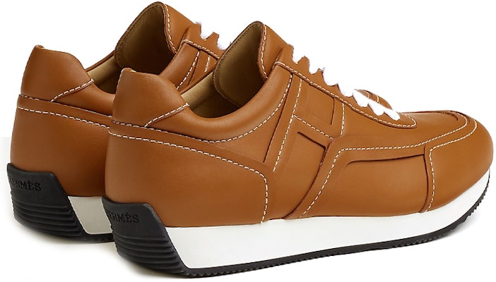 HERMES Fashion Casual Sneaker 'Brown' H211938Z-HB8 Lookbook HERMES Fashion Casual Sneaker 'Brown' H211938Z-HB8