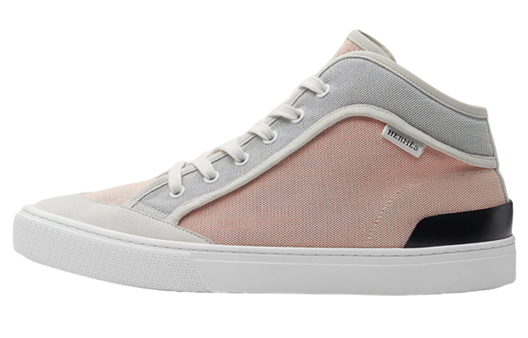 Buy HERMES 愛馬仕 時尚板鞋 灰粉色