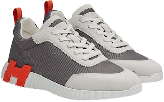 HERMES Kasut Fesyen 'Kelabu Putih Merah' H202934Z-HG1 Lookbook HERMES Kasut Fesyen 'Kelabu Putih Merah' H202934Z-HG1