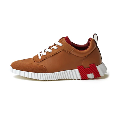 HERMES Fashion Strap Sneaker 'Brown'