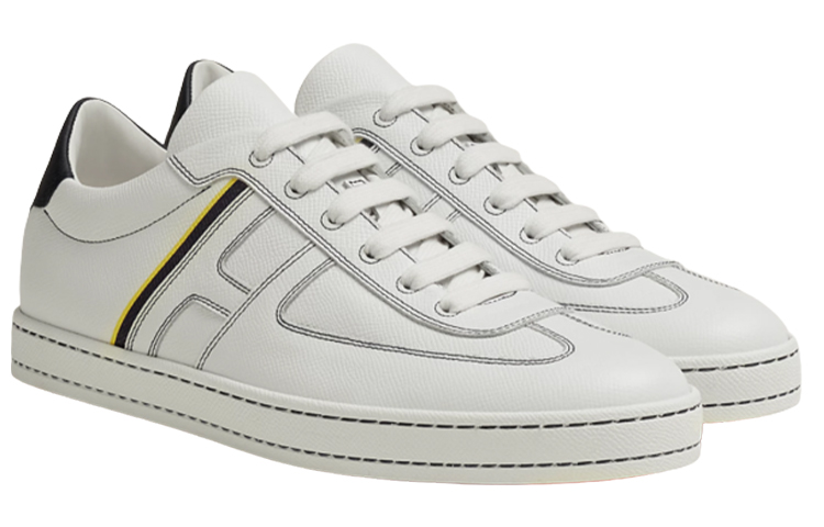 Lookbook 爱马仕白色时尚带扣运动鞋 H211861Z-HCJ