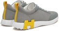 Shop HERMES Kasut Sneakers Serbaguna Low-Top 'Kelabu Gelap' H202934Z-HM5