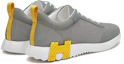 Shop HERMES Fashion Versatile Low-Top Sneakers 'Dark Grey' H202934Z-HM5