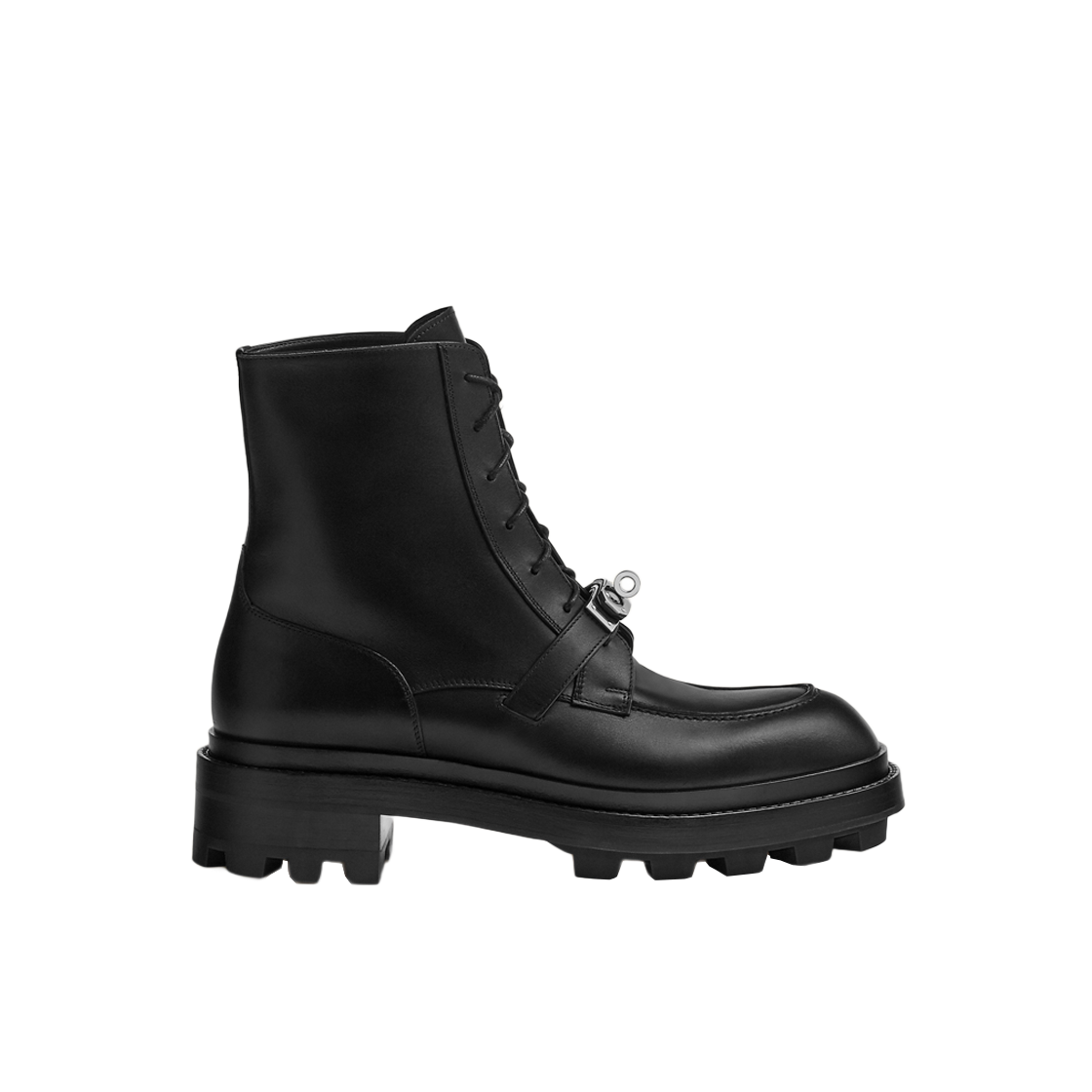 HERMES Fiacre Leather Ankle Boots 'Black Fashion' H222943Z-H01