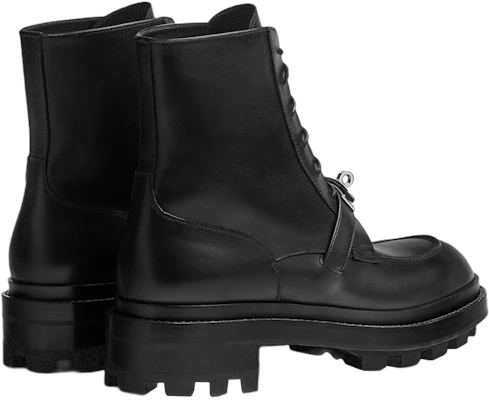 HERMES Fiacre Leather Ankle Boots 'Black Fashion' H222943Z-H01 Lookbook HERMES Fiacre Leather Ankle Boots 'Black Fashion' H222943Z-H01