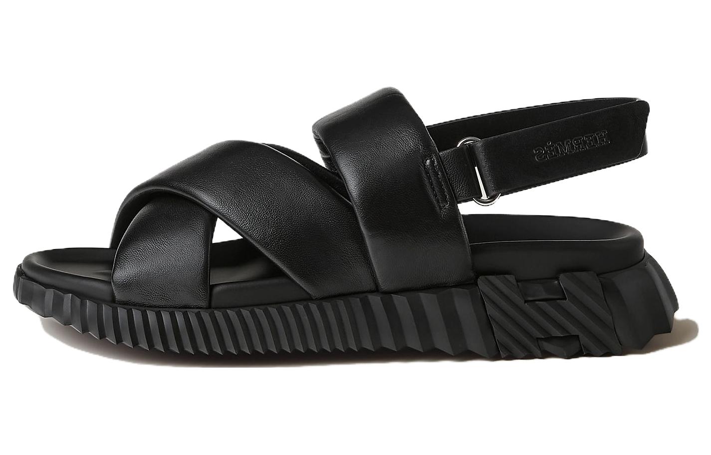 HERMES Flat Sandals 'Black Comfort' H232868Z-H01