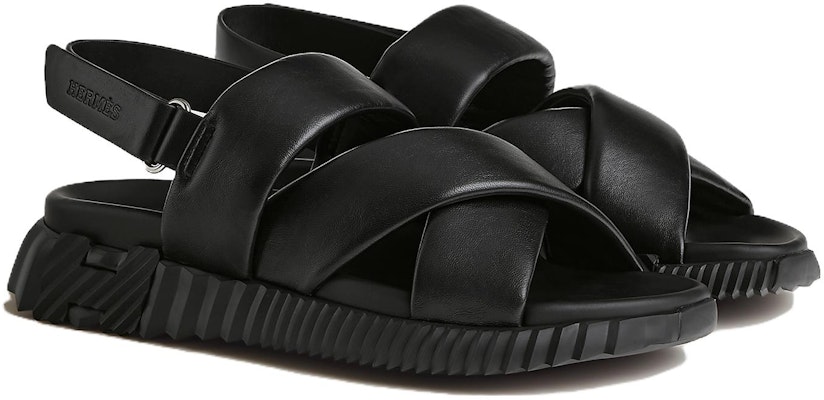 エルメス フラットサンダル 「ブラックコンフォート」 H232868Z-H01 Order エルメス フラットサンダル 「ブラックコンフォート」 H232868Z-H01