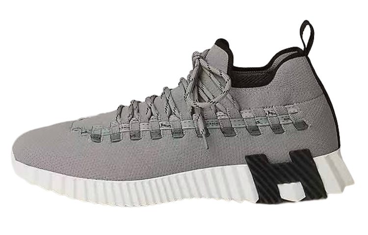 HERMES Flex 'Fashion Grey Low-Top' H222910Z-H76