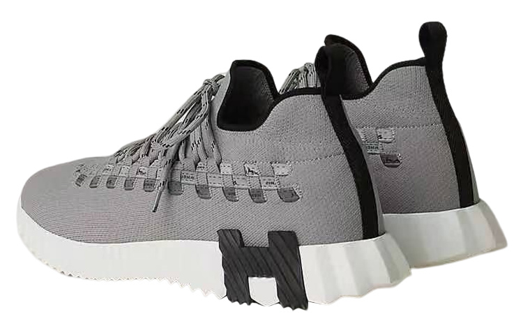 Shop HERMES Flex 'Fashion Grey Low-Top' H222910Z-H76