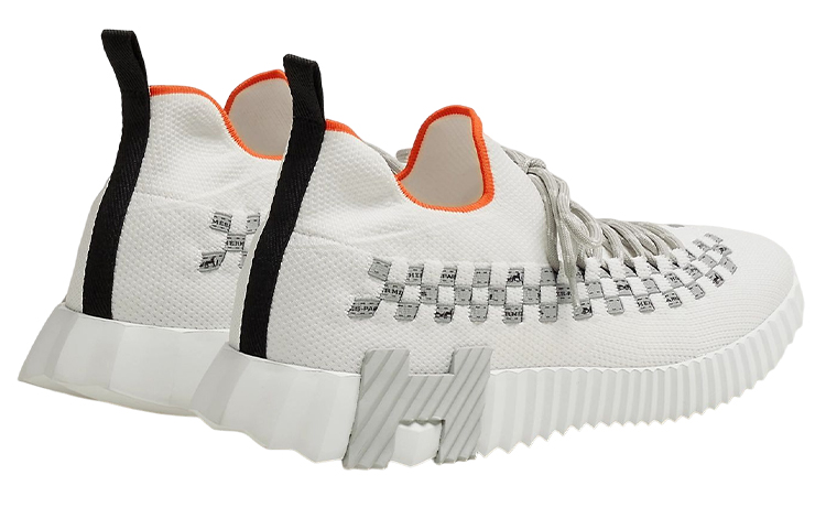 Lookbook HERMES Flex Knit Slip-On Low 'White Grey' H222910Z-H90