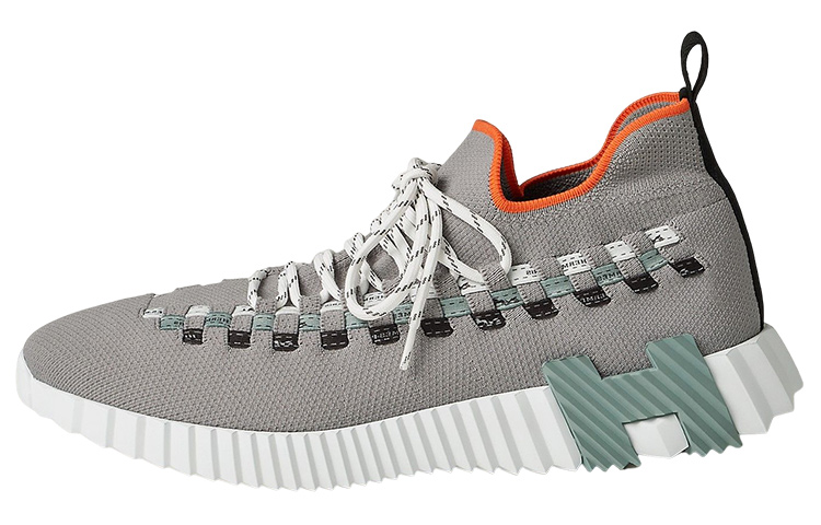 HERMES Flex Low Top Sneaker 'Grey Fashion Lace' H222910Z-H70