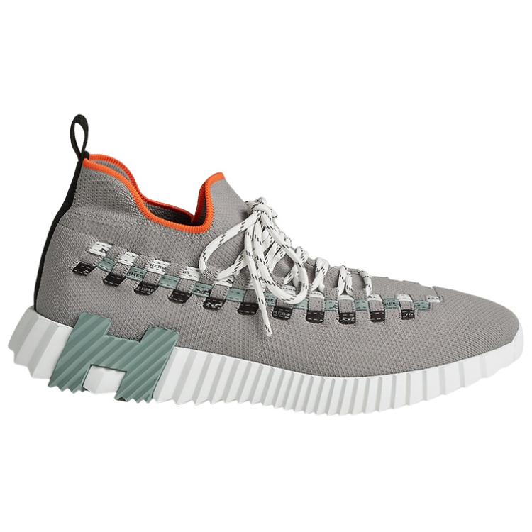 HERMES Flex Low Top Sneaker 'Grey Fashion Lace' 圖 2