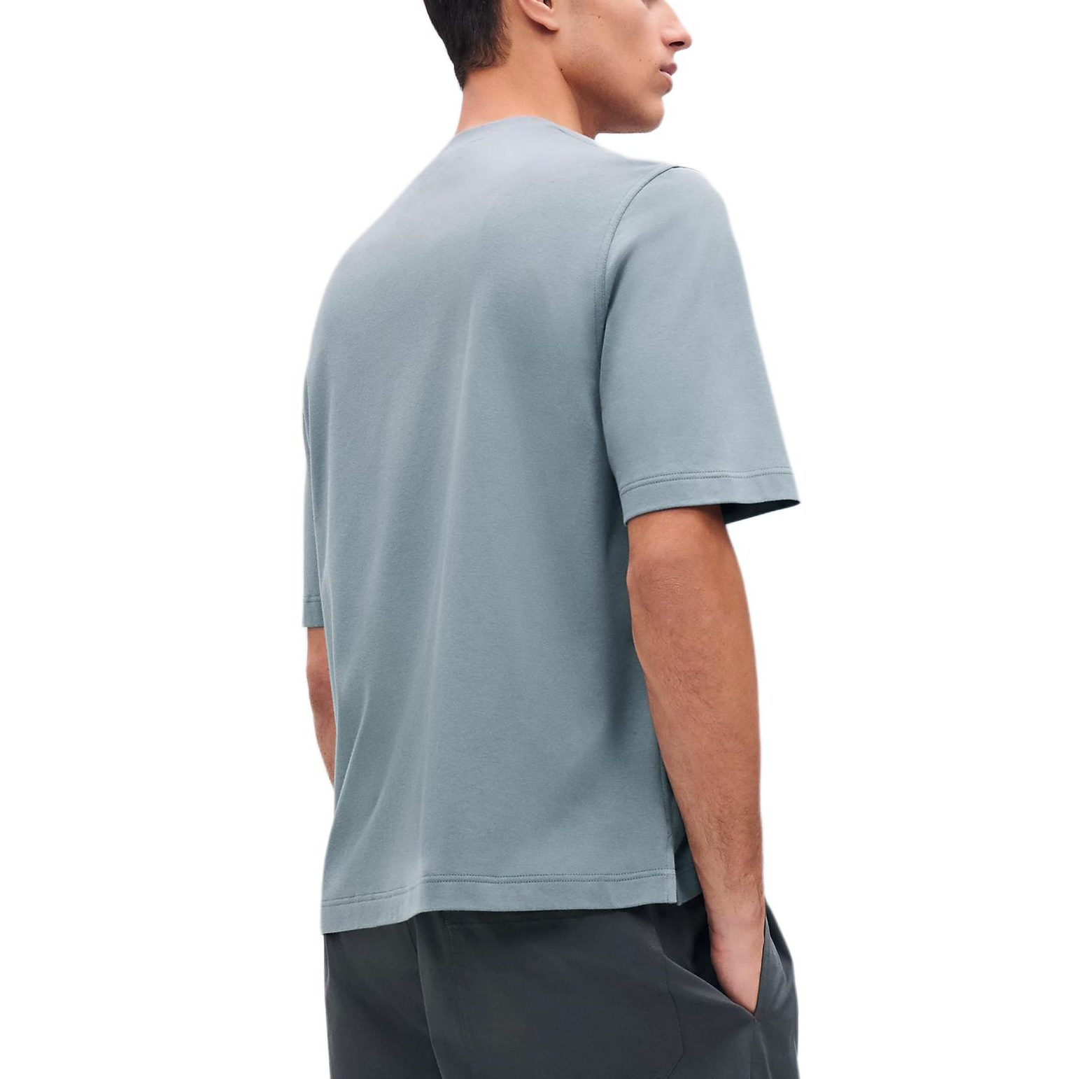 HERMES Fragments Equestres  Grey Cotton Crewneck T-Shirt H557910HA3K 圖 4