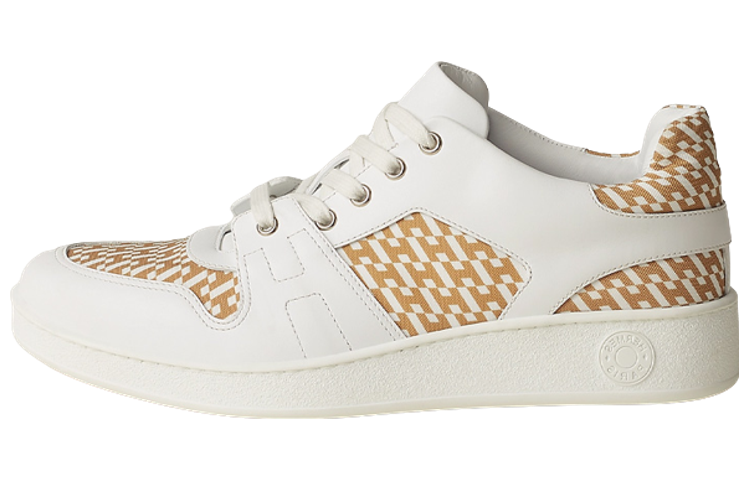 HERMES Free 'Beige White Low-Top' H222833Z-H90