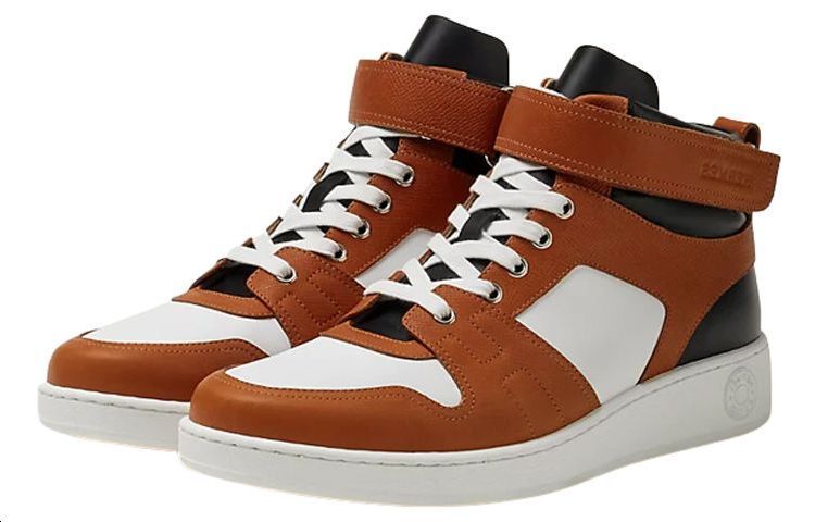 Shop 爱马仕 Freestyle '棕白黑' H222917ZH-NH