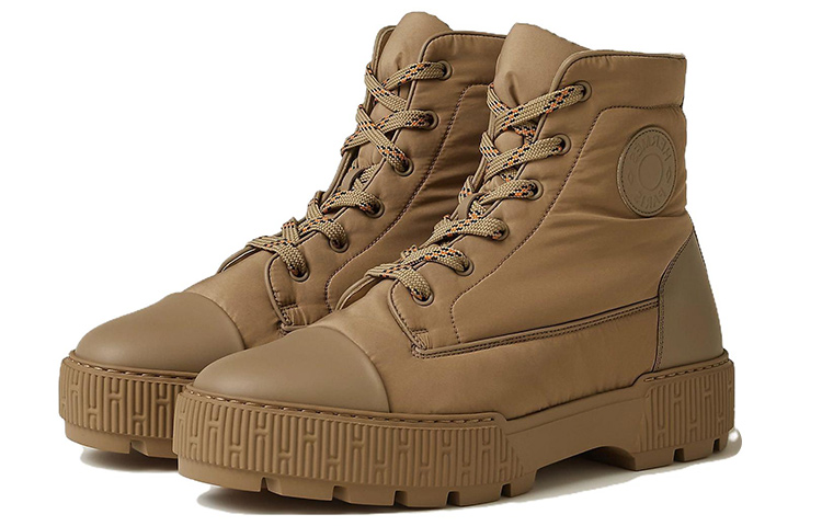 Buy HERMES But Kasut Kulit Anak Lembu Bertali Hujung Bulat 'Kuning' H222960Z-HC9