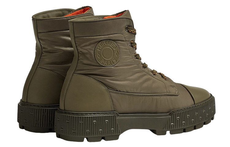 Lookbook HERMES愛馬仕 Fresh 系帶 短靴 綠色