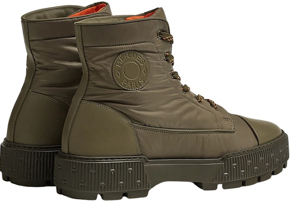 HERMES Fresh Lace-Up Ankle Boot 'Green' H222960ZHV1 Lookbook HERMES Fresh Lace-Up Ankle Boot 'Green' H222960ZHV1