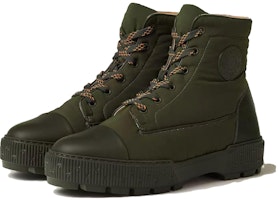 HERMES Fresh Round Toe Lace-Up Boots 'Forest Green' H222960Z-H4N HERMES Fresh Round Toe Lace-Up Boots 'Forest Green' H222960Z-H4N