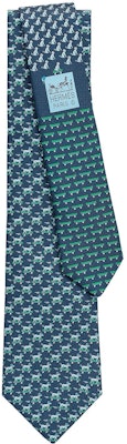 HERMES Full Print Pattern Tie for Men H006274T-11 Buy HERMES Full Print Pattern Tie for Men H006274T-11