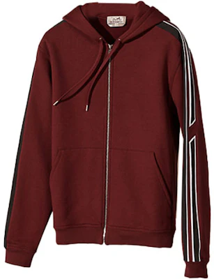 愛馬仕 FW21 雙色拉鍊連帽外套 紅色 H167525HA46 Buy 愛馬仕 FW21 雙色拉鍊連帽外套 紅色 H167525HA46