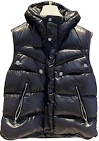 HERMES FW22 Black Sleeveless Down Vest H262600HH0250 HERMES FW22 Black Sleeveless Down Vest H262600HH0250