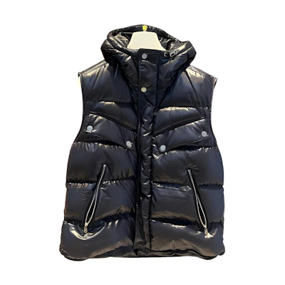 HERMES FW22 Black Sleeveless Down Vest H262600HH0250