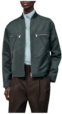 エルメス FW22 グリーンサテン防水ジッパーボンバージャケット H262400HF2H Buy エルメス FW22 グリーンサテン防水ジッパーボンバージャケット H262400HF2H
