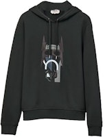 HERMES FW22 Hoodie Pine Green with Horse Print Design. H267690HA2H HERMES FW22 Hoodie Pine Green with Horse Print Design. H267690HA2H