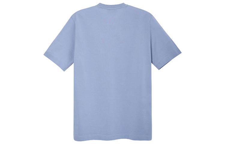 Lookbook HERMES FW22  Light Blue Solid Color Crew Neck T-Shirt H072025HA69