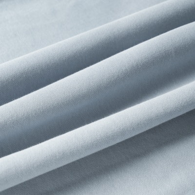 HERMES FW22 Logo Print Crewneck Sweatshirt Biru Misty dengan Perincian Kulit. H267680HA3Q Sizing HERMES FW22 Logo Print Crewneck Sweatshirt Biru Misty dengan Perincian Kulit. H267680HA3Q