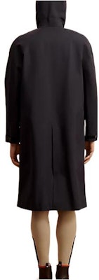 HERMES FW22 Jaket Parka Tahan Air Navy untuk Bersepeda. H800518E04XS Lookbook HERMES FW22 Jaket Parka Tahan Air Navy untuk Bersepeda. H800518E04XS