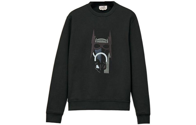 Order HERMES FW22  Pullover Sweatshirt Animal Print Pine Green H267680HA2HME