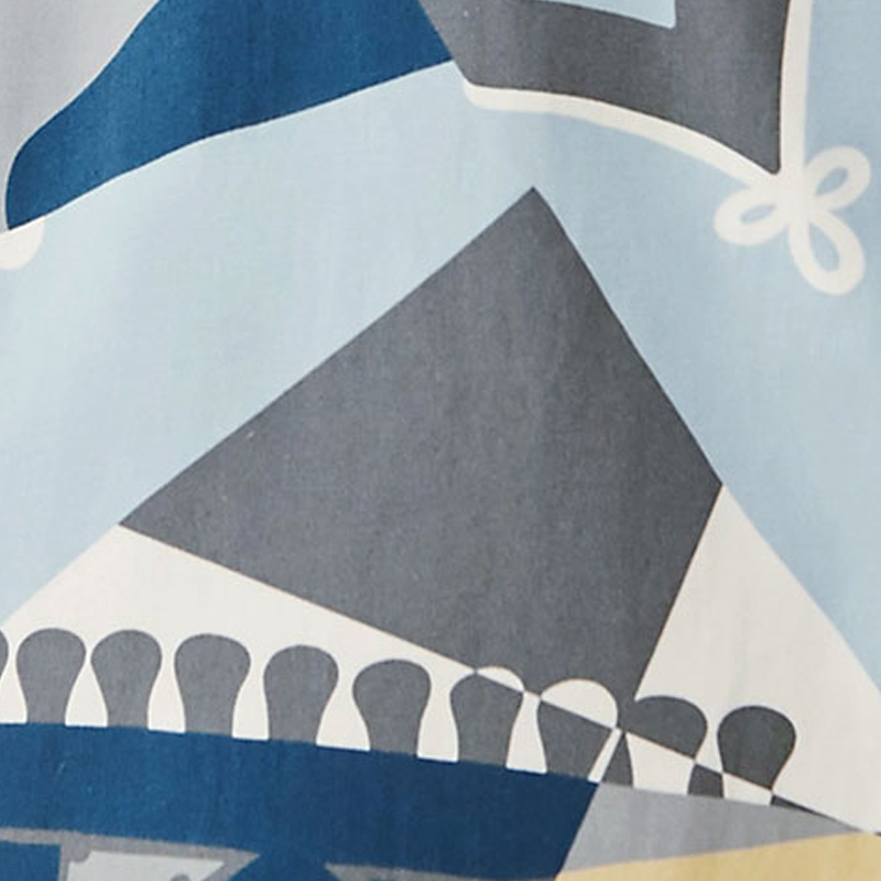 Details for HERMES FW22 白色不規則圖案圓領休閒T恤 H257810HA90