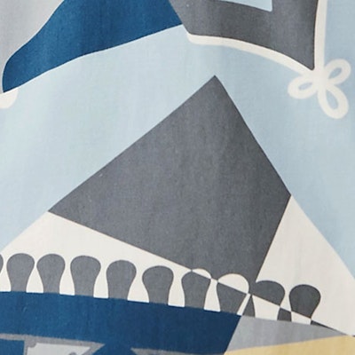 HERMES FW22 白色不規則圖案圓領休閒T恤 H257810HA90 Details for HERMES FW22 白色不規則圖案圓領休閒T恤 H257810HA90