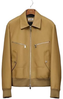 에르메스 FW22 옐로우 솔리드 칼라 지퍼 버튼 포켓 재킷. H263220HC3J Buy 에르메스 FW22 옐로우 솔리드 칼라 지퍼 버튼 포켓 재킷. H263220HC3J