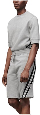 HERMES FW22 Gray High-Waisted Side Stripe Casual Straight Shorts H267660HA1O3 Order HERMES FW22 Gray High-Waisted Side Stripe Casual Straight Shorts H267660HA1O3