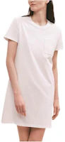 Order 에르메스 FW22 솔리드 컬러 포켓 반팔 드레스 화이트 H2H4512DU90