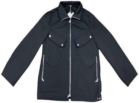 Hermes FW22 Jaket Hitam Solid Pocket Zipper H262300HE02 Buy Hermes FW22 Jaket Hitam Solid Pocket Zipper H262300HE02
