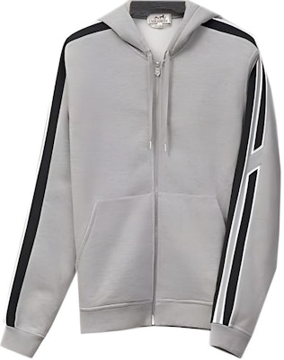 HERMES FW22 Hoodie Abu-abu Lengan Panjang Sweater Santai Striped Print. H267650HA1O Buy HERMES FW22 Hoodie Abu-abu Lengan Panjang Sweater Santai Striped Print. H267650HA1O