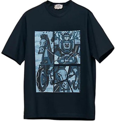 HERMES FW22 Kaos Pria Super Chariot Print Crew Neck Biru Langit H267820HA01 Buy HERMES FW22 Kaos Pria Super Chariot Print Crew Neck Biru Langit H267820HA01