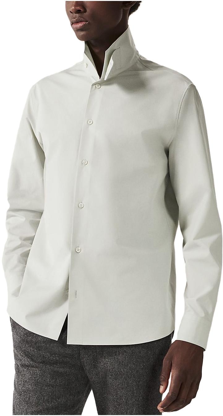 hermes-fw-23-light-green-solid-color-long-sleeve-shirt-h366300-h24-n