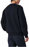 Lookbook HERMES FW23 Navy Blue Sweatshirt with Animal Graphic and Digital Print. H367820HA01