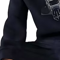 Cheap HERMES FW23 Navy Blue Sweatshirt with Animal Graphic and Digital Print. H367820HA01