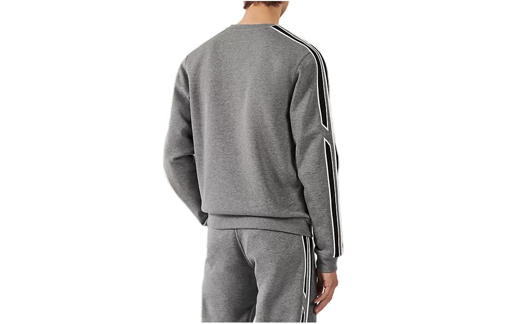 Lookbook 에르메스 FW23 스트라이프 프린트 크루넥 풀오버 스웻셔츠 H367760HA76