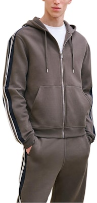 HERMES FW24 Solid Color Hooded Long Sleeve Sweatshirt in Basalt Grey H467780HA0ILA Order HERMES FW24 Solid Color Hooded Long Sleeve Sweatshirt in Basalt Grey H467780HA0ILA