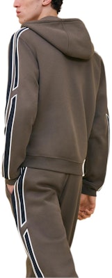 HERMES FW24 Solid Color Hooded Long Sleeve Sweatshirt in Basalt Grey H467780HA0ILA Shop HERMES FW24 Solid Color Hooded Long Sleeve Sweatshirt in Basalt Grey H467780HA0ILA