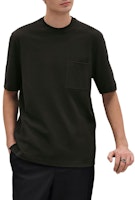 HERMES FW25 Cotton Crewneck T-Shirt Chrome Green. H567825HA22 HERMES FW25 Cotton Crewneck T-Shirt Chrome Green. H567825HA22