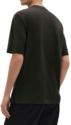 HERMES FW25 Kemeja-T Leher Bulat Kapas Hijau Chrome. H567825HA22 Lookbook HERMES FW25 Kemeja-T Leher Bulat Kapas Hijau Chrome. H567825HA22